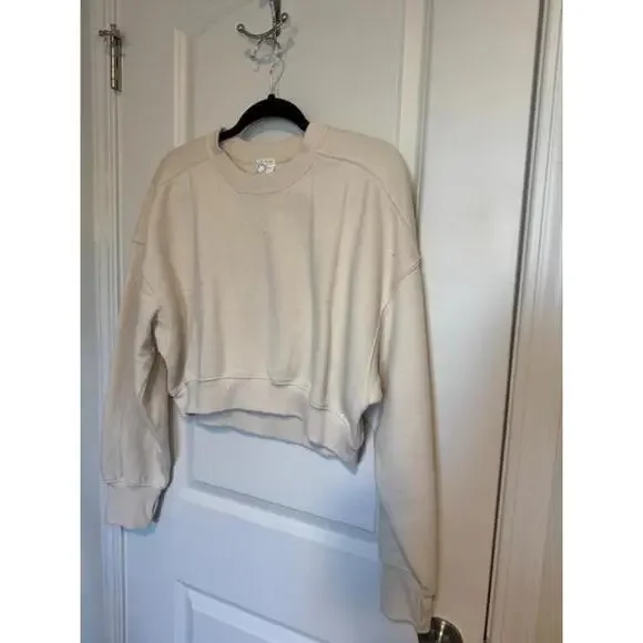 Aerie - Cropped Sweatshirt - Picture 2 of 5